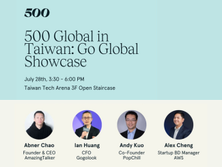 500 Global in Taiwan: Go Global Showcase