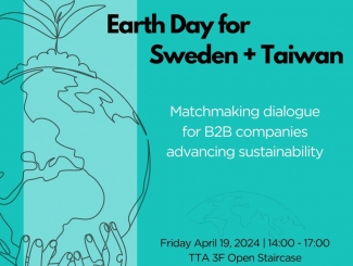 Earth Day for Sweden + Taiwan - April 19, 2024 ​